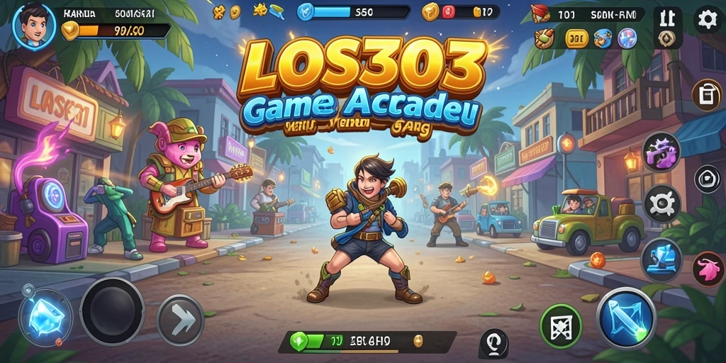 Screenshot gameplay utama LOS303 yang menampilkan aksi seru dan cepat.