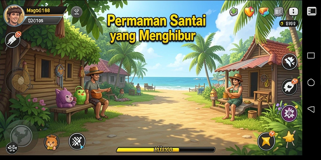 Gameplay MDG188 yang menarik dan penuh warna.