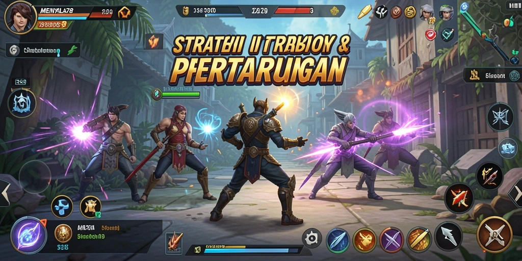 Tangkapan layar gameplay mendebarkan dari MENYALA78.