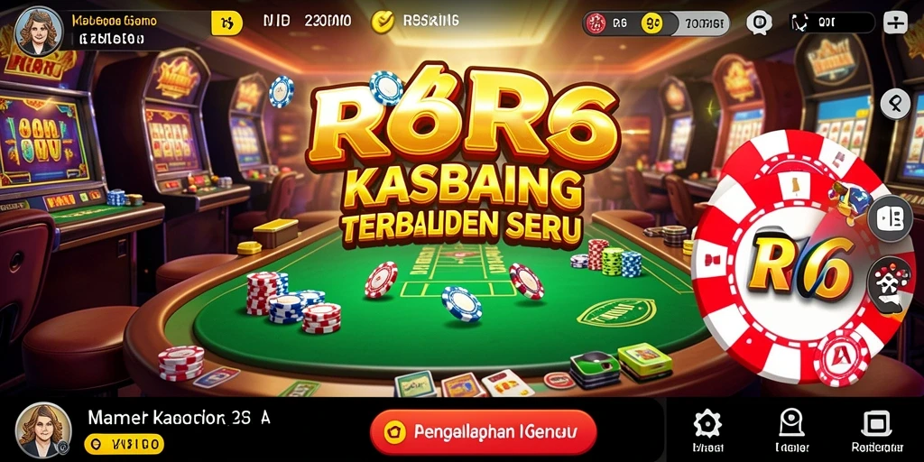 Tampilan gameplay menarik di R6R6, penuh aksi dan keseruan.
