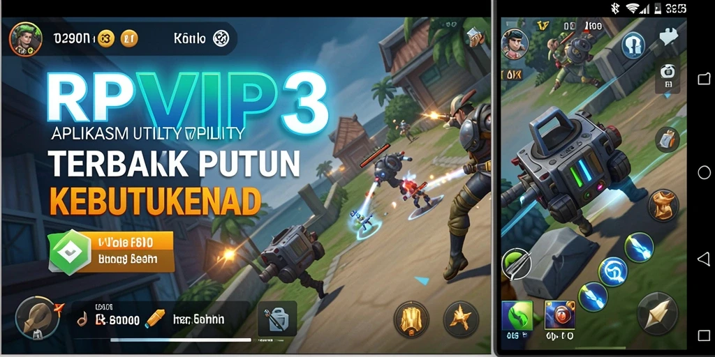Tampilan antarmuka RPVIP3 yang inovatif dan mudah digunakan.