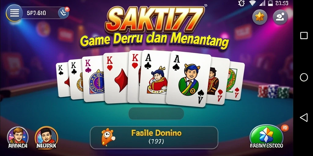Tampilan menarik dari gameplay SAKTI77 yang menyenangkan.